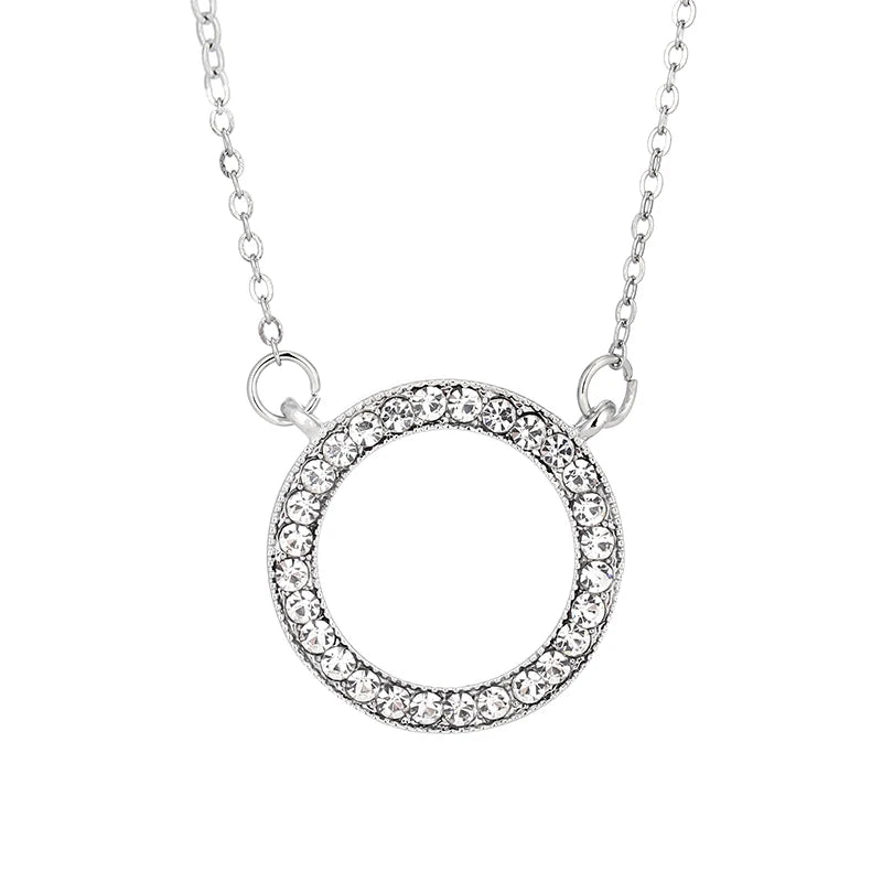 Vintage Rainbow Pendant Necklace – Elegant Jewelry Gift for Weddings & Anniversaries