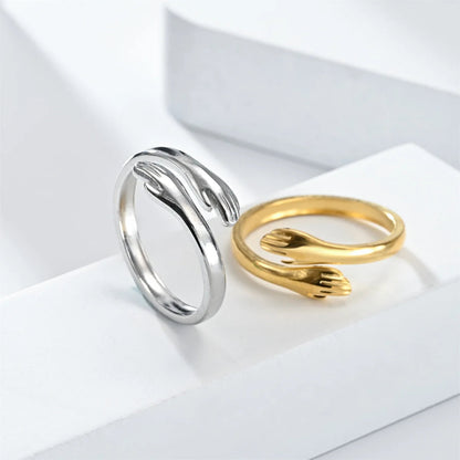 Adjustable couple ring in gold/silver romantic style    ___Buy 1 get 2 free___